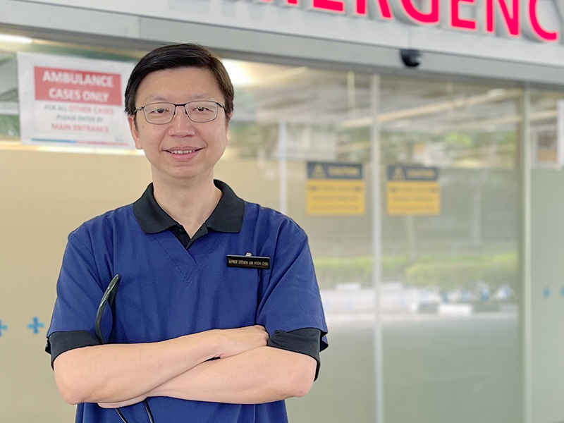 Dr Steven Lim from EGH